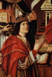 Die Jungfrau der katholischen Könige (Detail)